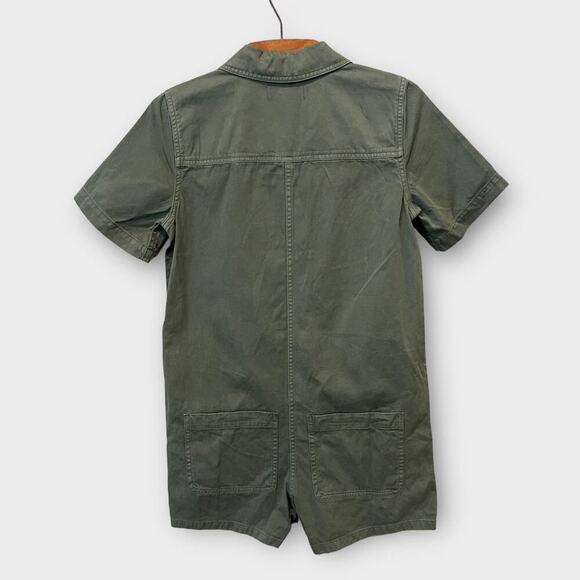 Madewell Garment-Dyed Relaxed Coverall Romper Size XXS - Picture 6 of 10